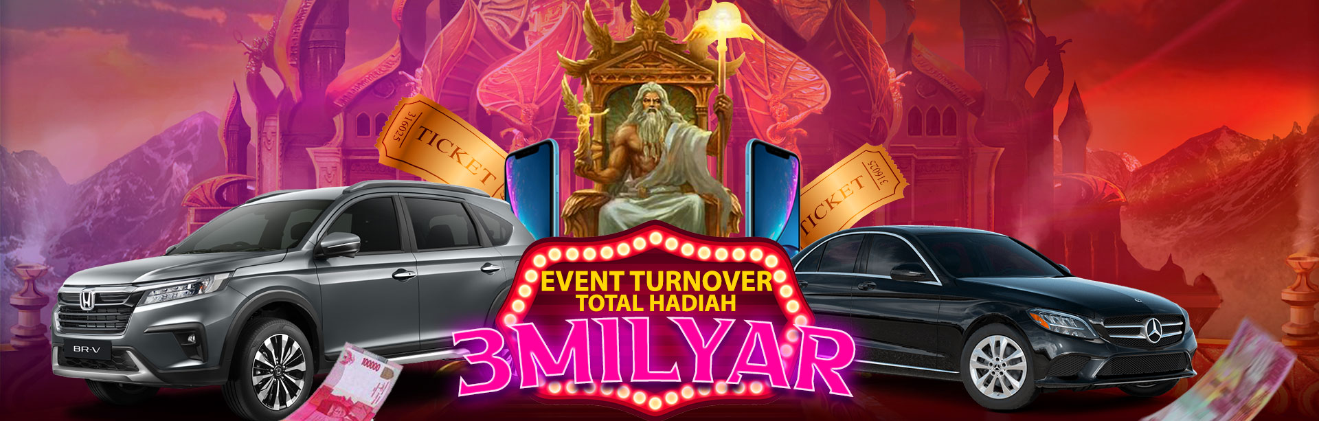 Hero138 Event Turnover Total Hadiah 3 Milyar