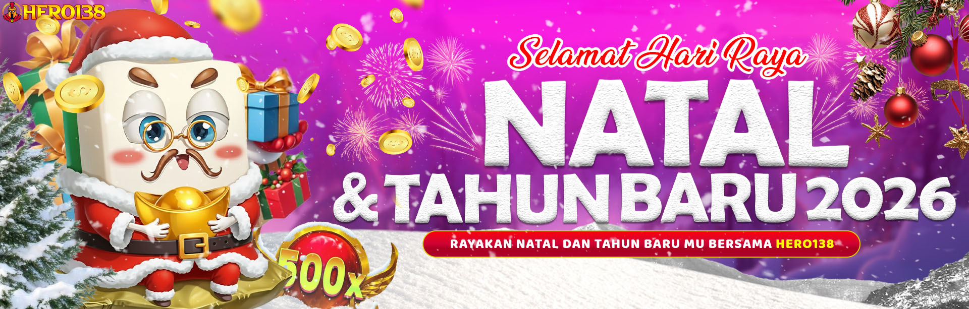 Selamat hari Natal & Tahun baru 2026	