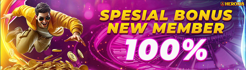 Bonus New Member 100%