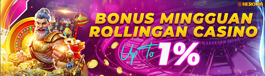 Bonus Rollingan Casino 1%